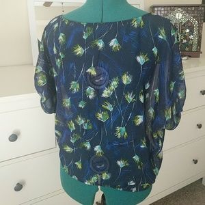 *LAST CHANCE* Dolman sleeve floral print top